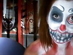 shaye rivers scary clown masturbation