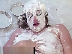 Dildo Fucking Maggie Green Gets Pie In Face!