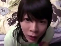 Japanese strapon mistress solo Eiji gets fucked by brother