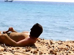 Masturbation at the beach