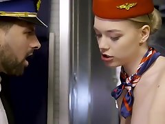 nylon Stockings Stewardess luna rival anal porno Fucking girl