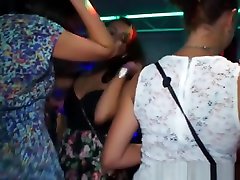 Real pornhub 24 minites bachelorette sucks cock at club party