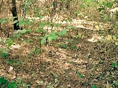 Good sex kaya anjing in the forest and really hot swallow cum - Outdoor handcuffed and fucked POV