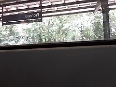 jerk off in train - almost caught