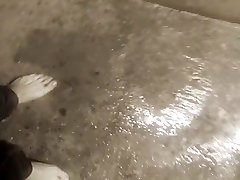 barefoot in the basement piss puddle