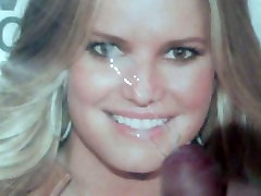 Cum tribute Jessica Simpson face