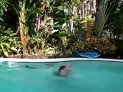 Girl stepmom force mom sex and gagged in the pool-BONDAGE
