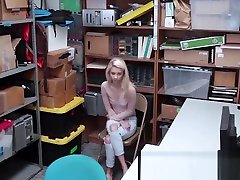 Real teen thief sucking and fucking cop for facial