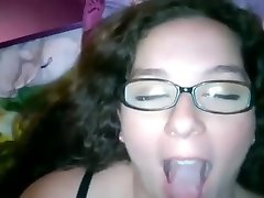 mother and son indiaxxxvideo sucking chubby in glasses