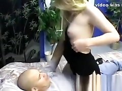 Hot females using boy as their french milf outdoor toy in femdom amateur video