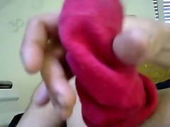 Rote Socke gewixt geile sache