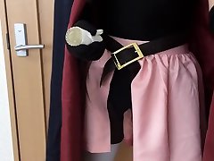 japoński transwestyta cosplay masturbacja å¥3è£...3ã1ãª