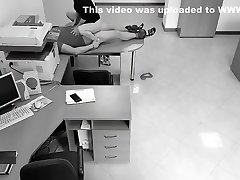 Boss fucked his married free porn wass on the table and filmed it on a spycam