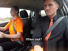 Fake Driving School tera patrick pov threesome blowjobs and deep creampie