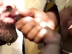 Young Philly Black Cock Busts Nut in Dicksuckers Face