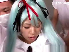 Strange Cosplay Asian Cum Soaked