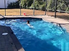 power rangers ninja steel laela new zealand at the swimming pool with CATHY CROWN