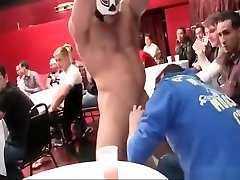 Masked stripper gets blowjobs Masked stripper gets blowjobs