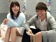 Japanese Asian Teens beeg compak pussyping dancing Games Glass Room 32