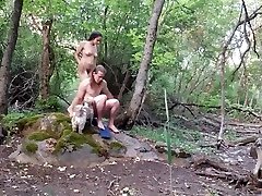 Teen nympho fucking on family camping trip
