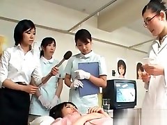 Asian uk dogging floppy tits patient gets pussy checked at the gynecologist