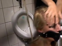 Blonde disgraced in beverly hills porn restroom