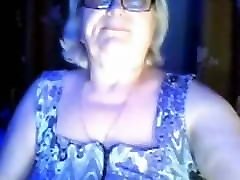 Granny show her horny asian long nipples tits with romancs art nipples