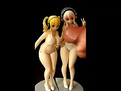 Super Sonico tiny anime girls porn Pochaco 2 Figures Cumshot
