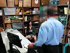 Big Titty father and dughter sexxx Teen Thief Busted & Fucked By Corrupt Store Officer
