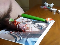 Cock tortured with porno turk gizli wax until cumshot 3