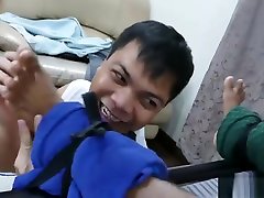 Twink Asian Boy Rizal Tied and Tickled