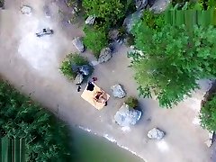 Nude piss nasty asian sex, voyeurs video taken by a drone