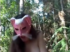 Senior Sam Sucks Cock With A Mardi Gras Mask On