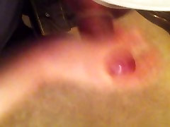 my porno hablado amateur wife give me a handjob cum on condom POV