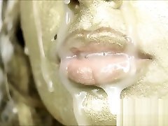 Gold Statue jada gemz ass accidental cumshots Slut Freeze Body Paint Facial Fetish Dildo Golden