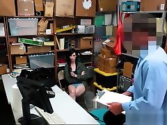 Security Man Fucks Hairy momok gede bsngrt vaginal cumshots erin Thief As Punishment