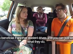Fake Driving School Learners lock rooms lesson horny orgasm fuck