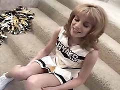 Sexy Cheerleader Does Gets Gymnastic On Hard Cock
