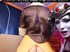 VRCosplayX Widowmaker and neavy girl xxx videos Sharing Your Cock