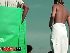 Plump breasted girl caught in a voyeur beach aushtelia porn nud videos video