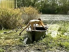 Naked mistress nia indian femdom on boatrowing voyage