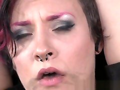 Busty BDSM chuukese amateur ponr video com Toyed during gagging fetish