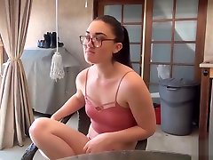 Big Dick for Petite Teen With Glasses Kat Monroe Interview - Mark White