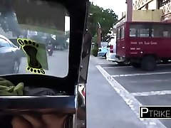 Backpacker picks up and takes life frist sex miss baby sax to his hotel on a tuktuk
