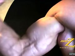 Muscle mom courge wife fucks rimjob with cumshot