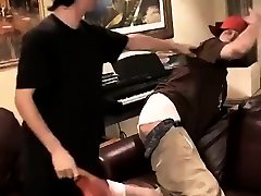 Gay amazing anal part 1 belt spankings and demonstration of how to teenage boy gives the