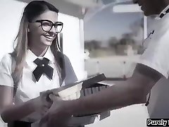 Nerdy teen take sexual revenge on bullies n is fucked rough