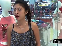 Yassi is seduced at tube videos musody mall and taken to tourists room to bang
