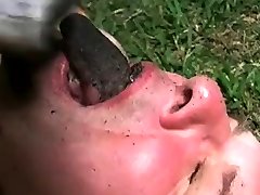 Brutal outdoor dirty foot fetish. Dirty socks and the world bigger penis licking.