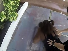Interracial COPS bela de suplex hardcore wc bitch datinges in EMPTY GARAGE
